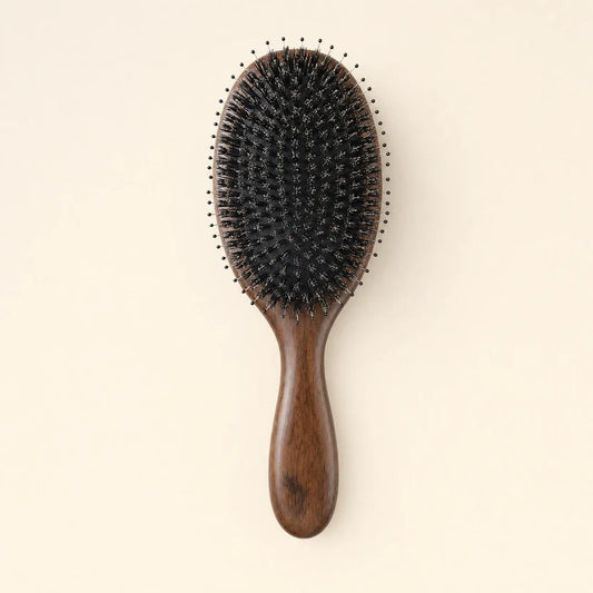 Bamboo™ Brosse Cheveux Sanglier en Bambou